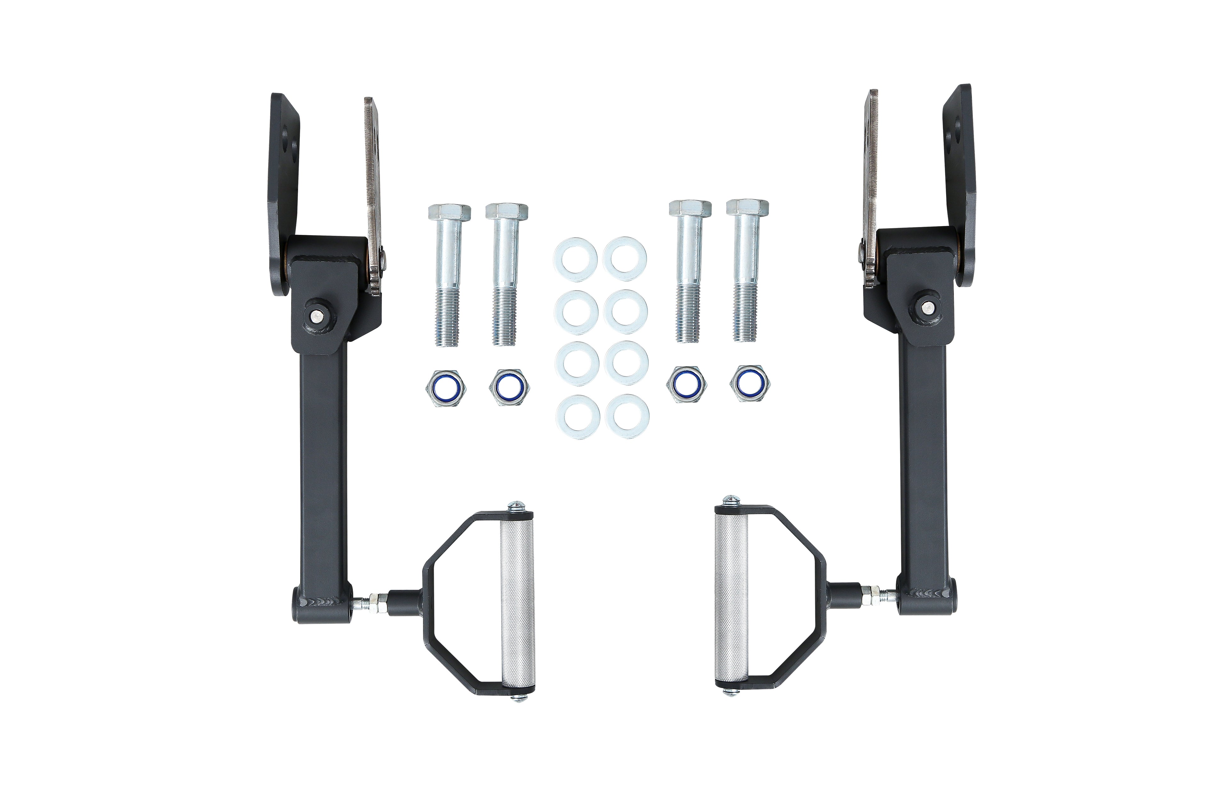 Polar Bear Rotating Pull-Up Handle Set for Power Rack – Main View