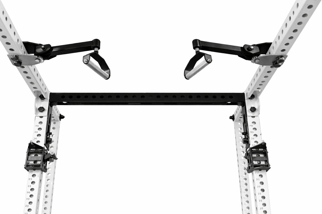 3D Rotating Pull-Up Handles – Power Rack Attachment | Home Gym Equipment