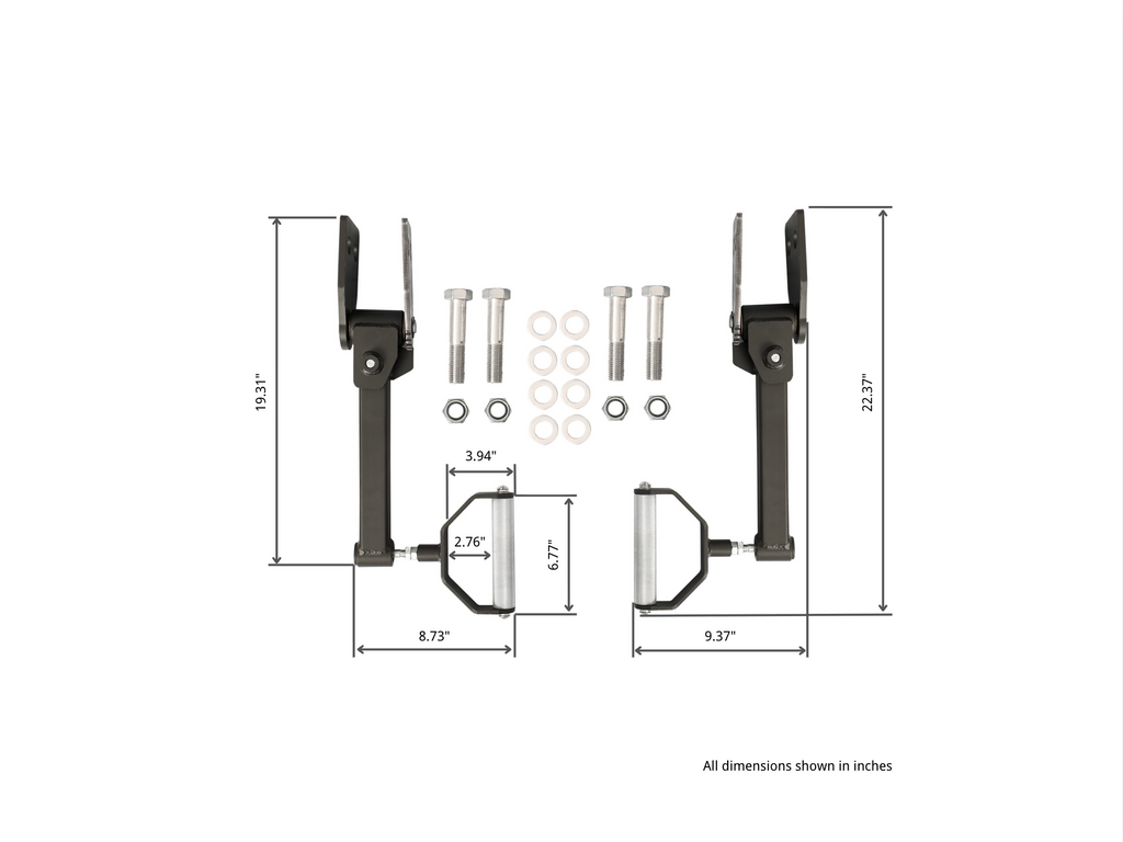 3D Rotating Pull-Up Handles – Power Rack Attachment | Home Gym Equipment